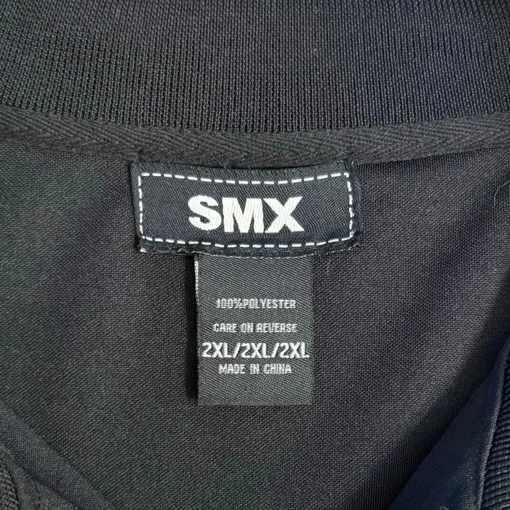SMX Jordan Johnson Bomber Jacket Y2K Bulls Lakers Basketball Black Unisex 2XL